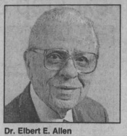 29 Days of Local Black History : The Late Dr. Elbert E. Allen