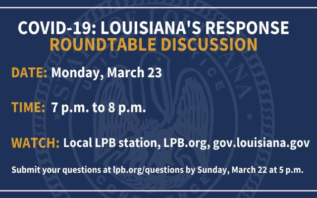Governor John Bel Edwards Statewide COVID-19 Round Table