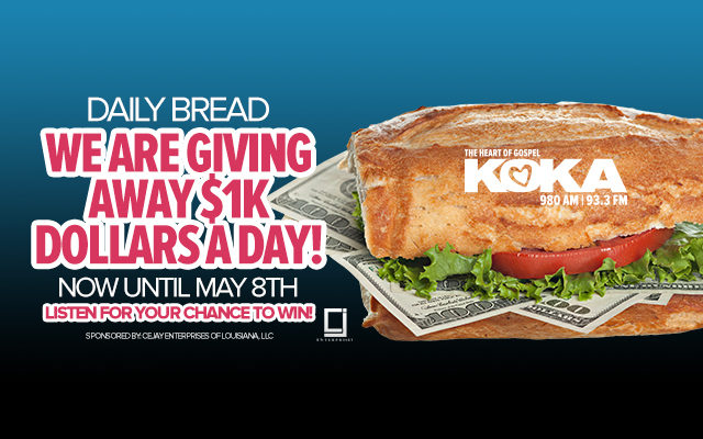 Enter for your chance to win Daily Bread