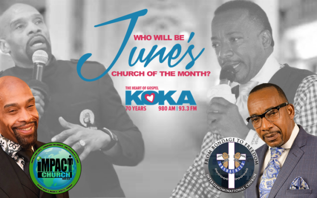 Who will be “June’s Church of the Month?”