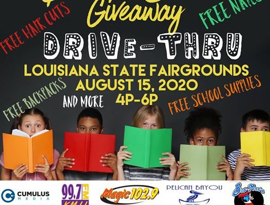 Louisiana State Fairgrounds to host back-to-school giveaway