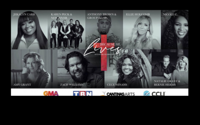 Gospel Music Association Announces Easter Broadcast Special on TBN, Because He Lives: An Easter Celebration
