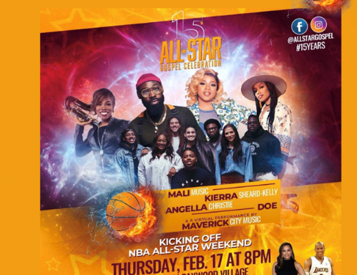 All-Star Gospel Kicks Off Its 15th Celebration  During NBA All-Star Weekend  Thursday, February 17th in Cleveland, Ohio