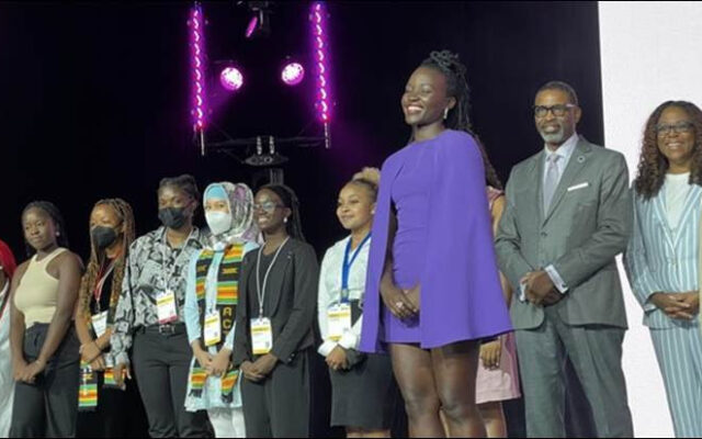 Lupita Nyong’o Surprises 40 NAACP Students with  $10,000 Scholarships at 113th Convention