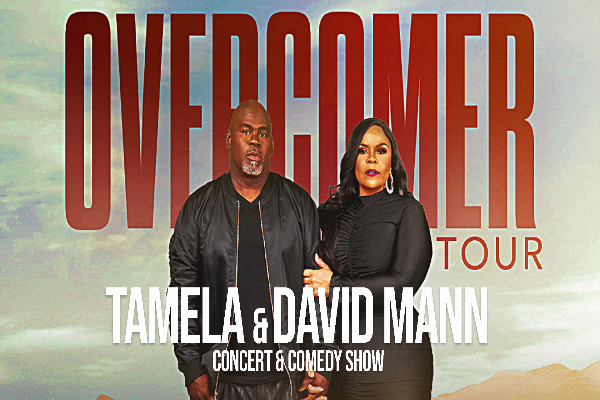 Grammy® Winner Tamela Mann and  NAACP Image® Award-Winning Comedian David Mann  Bring the Overcomer Mann Family Tour to a City Near You
