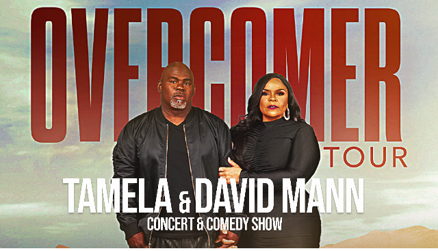 Grammy® winner Tamela Mann and NAACP Image Award winning comedian David Mann kick off OVERCOME Family Tour in Richmond, VA
